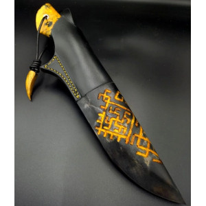 ОСА ІІ ніж ручної роботи майстра Павла Гончаренка, сталь К110™ в ламінаті, 61 HRC. Photo 3